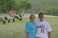 Nancy and Roger at Custer State Park