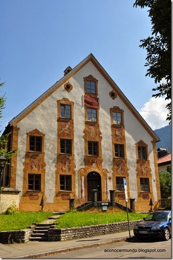Oberammergau. Casa del Guarda forestal - DSC_0490