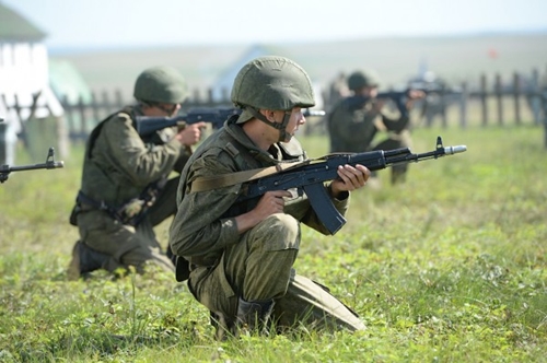 "Мирная миссия-2013": Фотографии российских военных