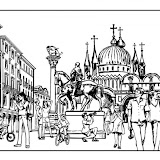 VENEZIA COLORING PAGE