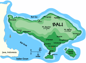 bali map