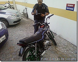 moto roubada
