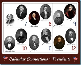 Calendar Connections Presidents