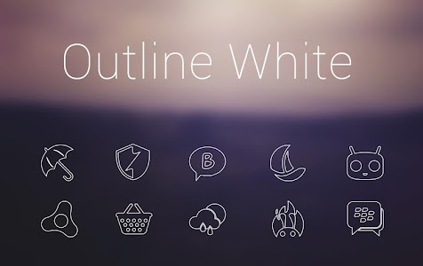 Screenshot Outline White Apex Nova Holo v4.1