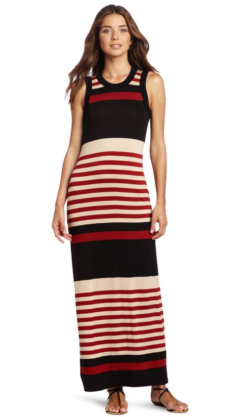 Pretty Things: Karen Kane Women's Stripe Maxi Dress (Stripe)