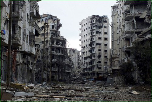 Сирия в руинах