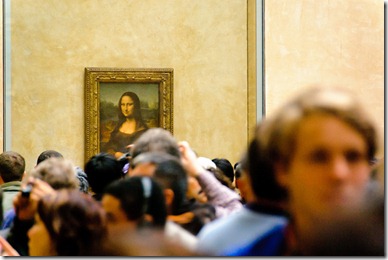 The Crowds at the Mona Lisa