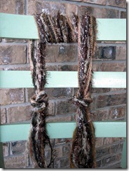 brown necklace scarf