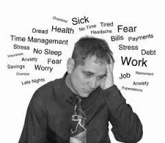 Tension headache, headche due to stress or tension