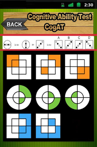 【免費教育App】Cognitive Abilities Test CogAT-APP點子