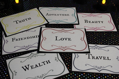 fortune telling game for kids - free printable fortune cards