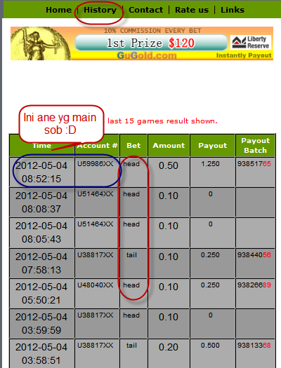 Tips dan trik Tips dan trik bermain head tail games