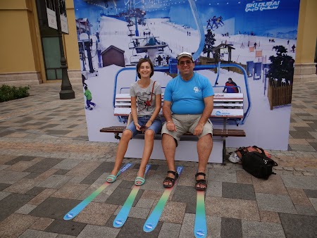 Dana Stoia in Dubai Ski
