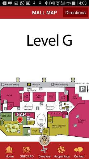 One utama directory map