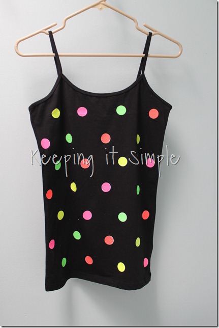 NEON polka dot shirt (8)