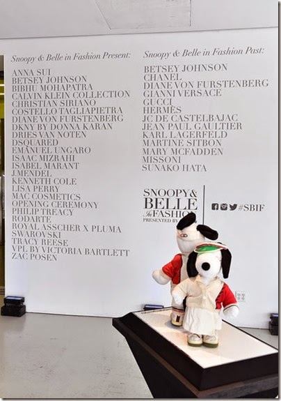 Peanuts X Metlife - Snoopy and Belle in Fashion Exhibition Presentation (Source - Slaven Vlasic - Getty Images North America) 19