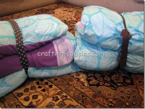 Crafty Cousins: Pillow Beds