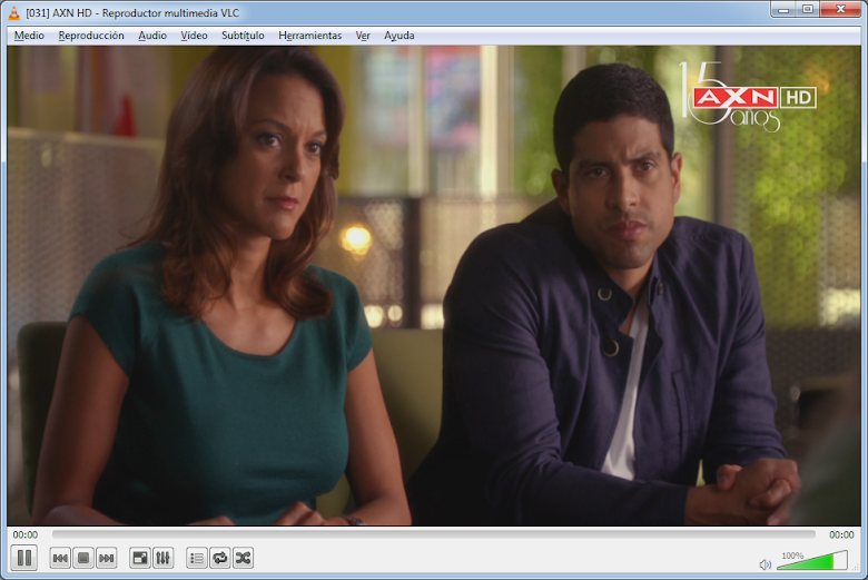 AXN HD en VLC