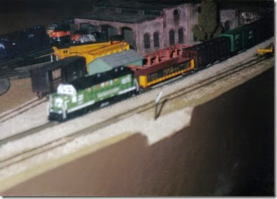 26 N-Scale Layout at the Lewis County Mall in January 1998