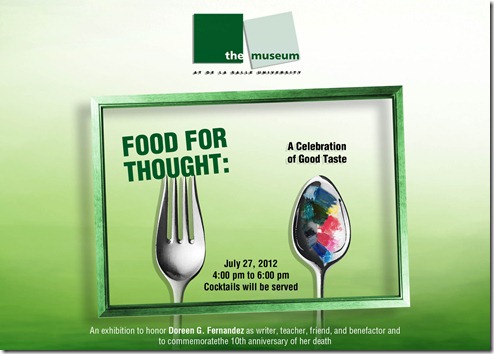 food for thought postcard invite 02