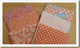 Orange 30s fabrics