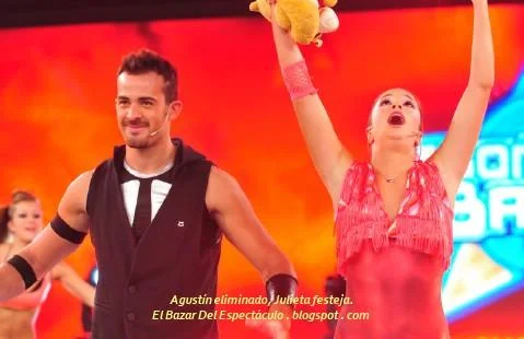 Agustín eliminado, Julieta festeja..JPG