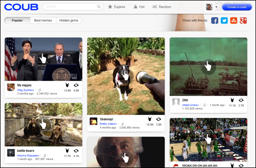 Os melhores COUBs de 2013 - Visual Dicas