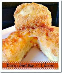 deep fried mac and cheese