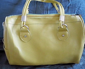 yellow parisian bag, bitsandtreats