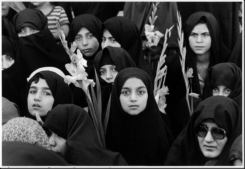 1°anniversario rivoluzione iraniana . Teheran, Iran, 1979 6-7 settembre