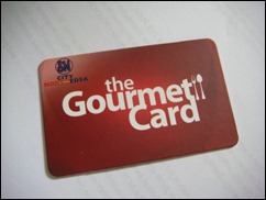 SM Gourmet Card