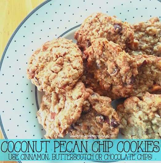 Banner Coconut Pecan Chip Cookies