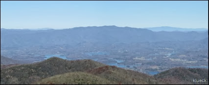 panoramic from Brasstown Bald