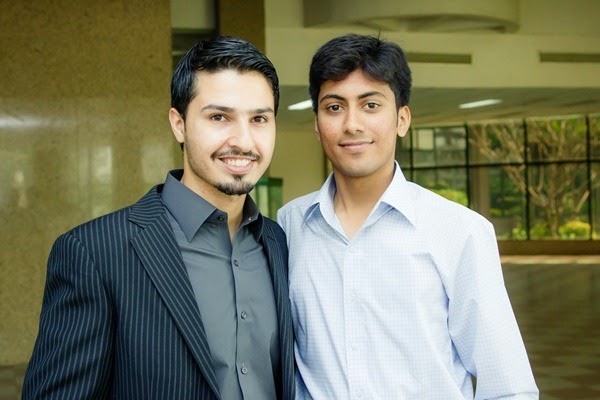 With Muhammad Saad Awan