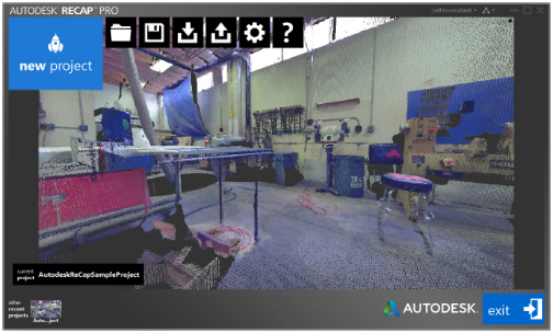 A-typical-sample-point-cloud-project-in-ReCap A-typical-sample-point-cloud-project-in-ReCap