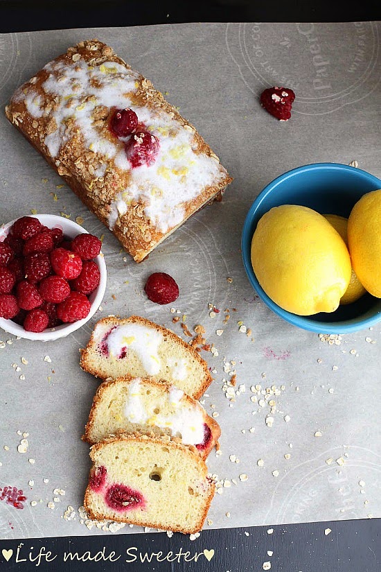 Raspberry Lemon Loaf Cake - Life made Sweeter 2.jpg