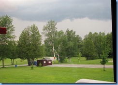 6262 Ottawa Greely Sleepy Cedars Campground - storm warnings