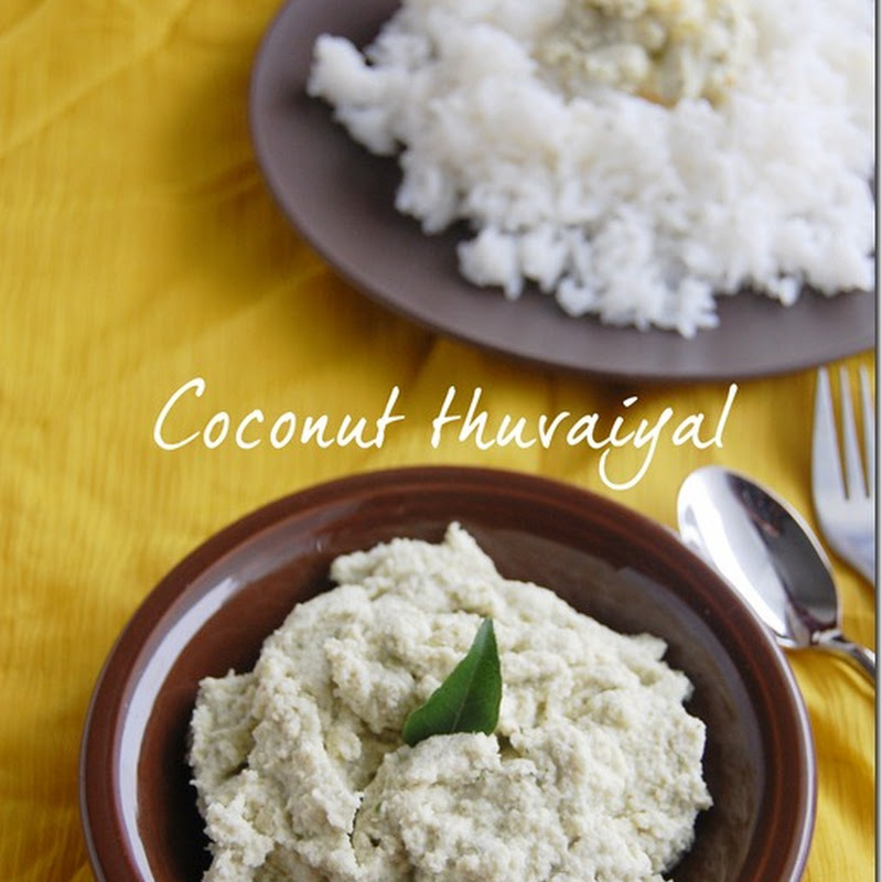 Coconut thuvaiyal