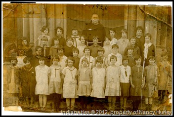 1926 Sacred Heart Catholic School third grade class.