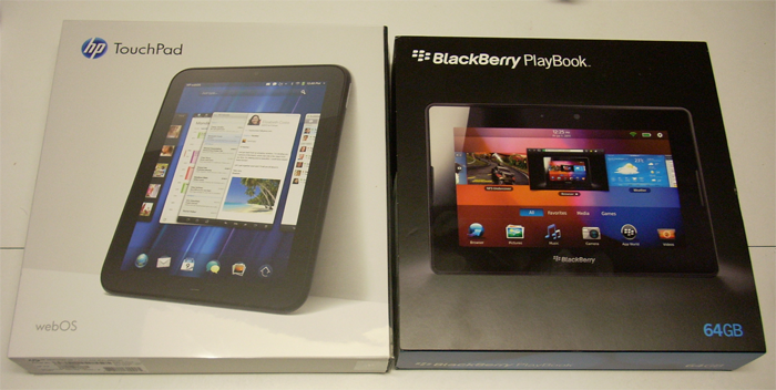 BlackBerry PlayBook Touchpad