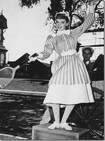 Movie Costume Lovers — Judy Garland&#39;s Meet Me In St. Louis Tennis Dress