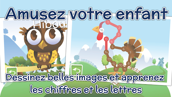 Capture d'ecran de l'application Android Kids Draw & Connect HD PRO