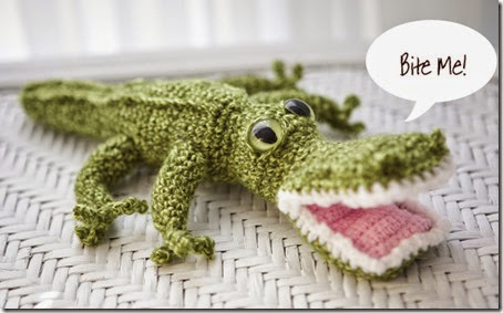 Crochet Crocodile Suarez