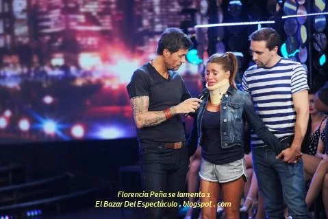 Florencia Peña se lamenta 1.jpg