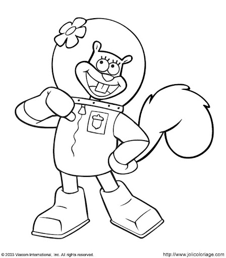 COLOREAR PERSONAJES BOB ESPONJA