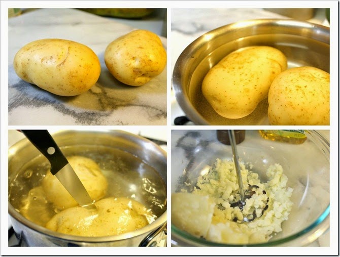 Potato Patties with Cheese Recipe | Instructions step by step