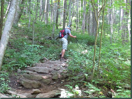 Byron Reece trailhead to Blood Mountain and Appalachian trail