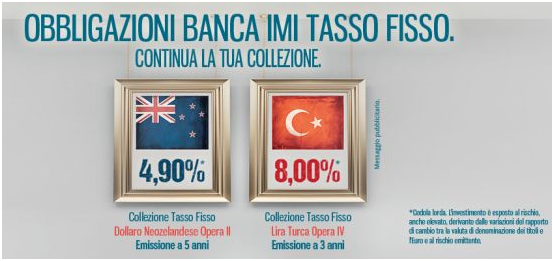 Miglior Investimento Sicuro: Obbligazioni Banca Imi in lire turche ...