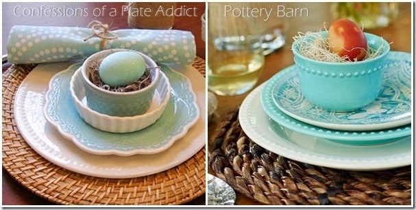 CONFESSIONS OF A PLATE ADDICT Getting the Pottery Barn Look for Less Comparison