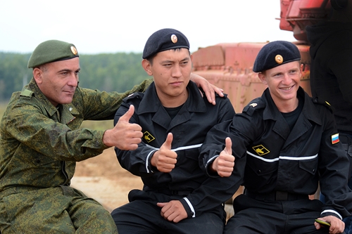 Фотографии со второго этапа по танковому биатлону